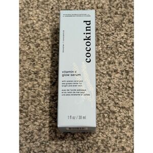 Cocokind VitaminC Glow Serum with Azelaic Acid and Sea Grape Caviar 1 fl oz 30ml